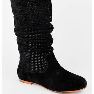 Black Suede UGG Boots